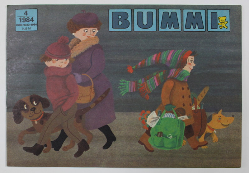BUMMI , REVISTA PENTRU COPII IN LIMBA GERMANA , No. 4 , 1984