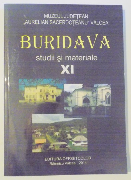 BURIDAVA , STUDII SI MATERIALE XI , 2013-2014