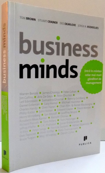 BUSINESS MINDS de TOM BROWN ... JORGE N. RODRIGUES , 2002