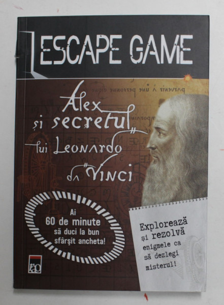 BUZUNAR ESCAPE GAME - ALEX SI SECRETUL LUI LEONARDO DA VINCI de VINCENT RAFFAITIN , 2021