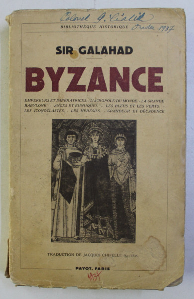 BYZANCE de SIR GALAHAD , 1937