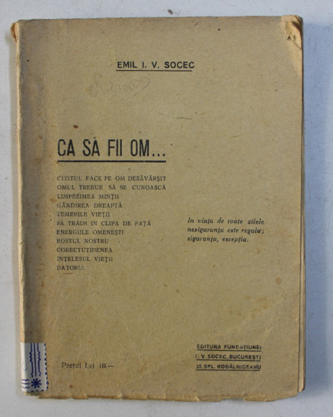 CA SA FII OM ... de EMIL I. V. SOCEC