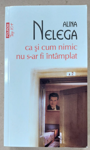 CA SI CUM NIMIC NU S-AR FI INTAMPLAT de ALINA NELEGA , roman , 2021