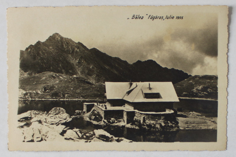 CABANA BALEA , FAGARAS , FOTOGRAFIE , IULIE 1955