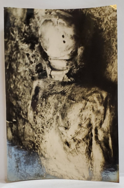 CADAVRUL GENERALULUI LETON GOPPERS , ASASINAT DE NKVD , DESCOPERIT DE ARMATA GERMANA , FOTOGRAFIE DE PRESA , ANII '40