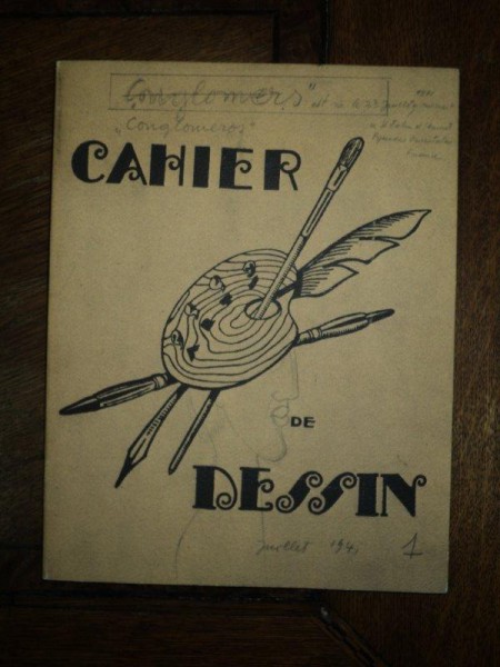 Cahier de Dessin, Caiet de desen Victor Brauner, Paris 1968