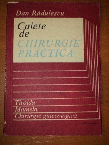 CAIET DE CHIRURGIE PRACTICA-DAN RADULESCU