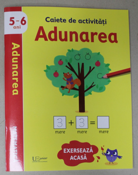 CAIETE DE ACTIVITATI , ADUNAREA , 5-6 ANI , 2022