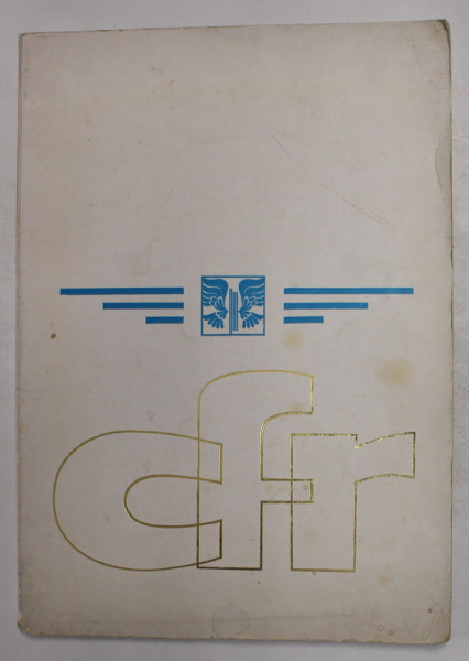 CAILE FERATE ROMANE - C.F.R.  , ALBUM DE PREZENTARE , 1970