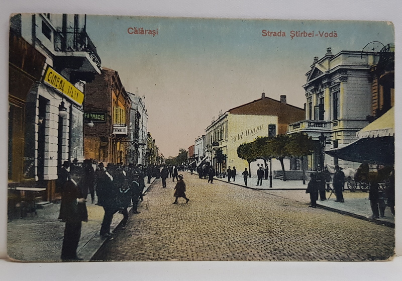 CALARASI , STRADA STIRBEI - VODA , CARTE POSTALA ILUSTRATA , 1926