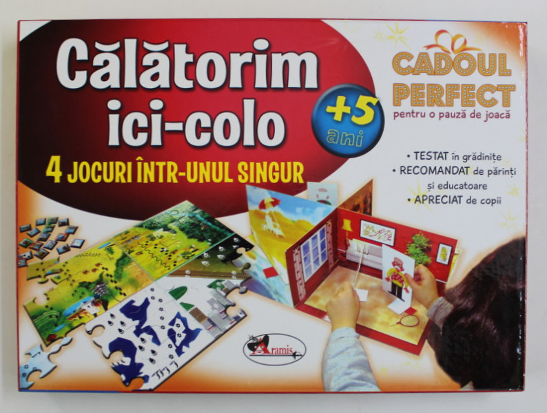CALATORIM ICI - COLO , 4 JOCURI INTR - UNUL SINGUR , 2012 +5 ANI