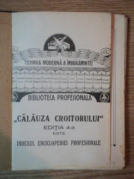 CALAUZA CROITURULUI- D. TEODORESCU, EDITIA A IV A, BUC. 1935
