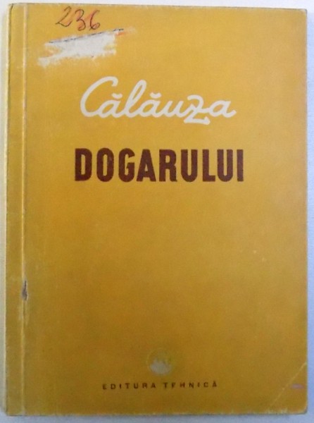 CALAUZA DOGARULUI , 1952