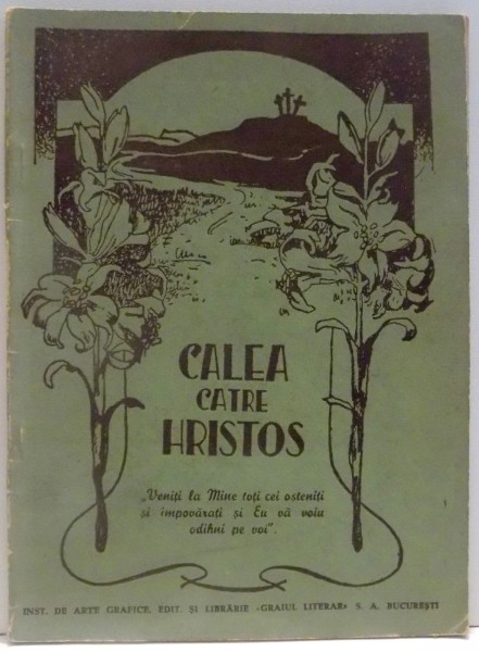 CALEA CATRE HRISTOS, EDITIA A XII-A , 1946