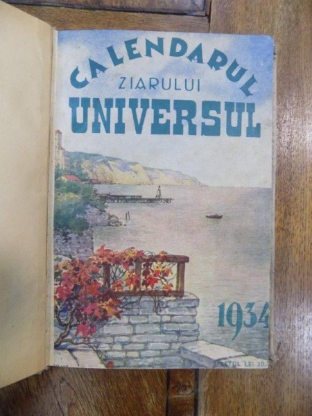 Calendar Universul 1934