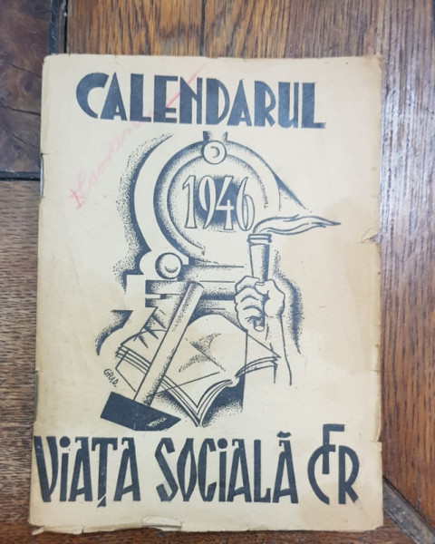 CALENDARUL 1946, VIATA SOCIALA CFR - 1946