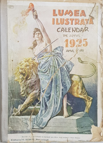 Calendarul Lumea Ilustrata pe anul 1925