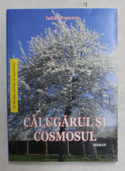 CALUGARUL SI COSMOSU-  roman  de IULIAN POPESCU , 2019
