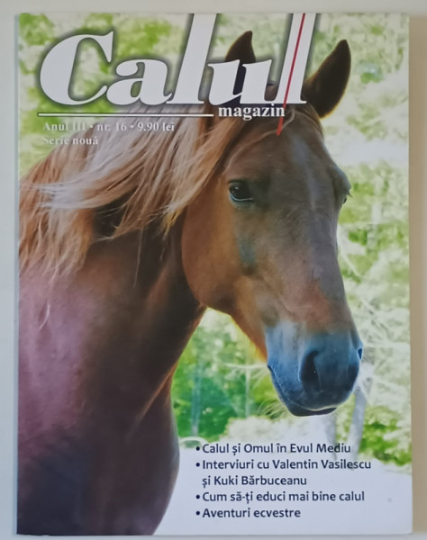 CALUL , MAGAZIN , REVISTA , ANUL III , NR. 16 , 2013