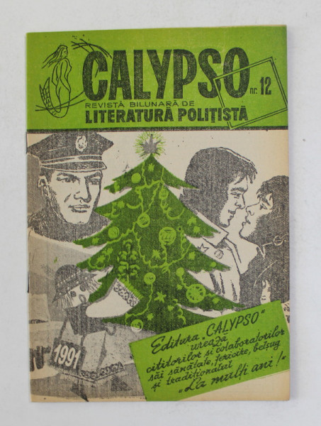 CALYPSO - REVISTA BILUNARA DE LITERATURA POLITISTA , NR. 12 , 1990