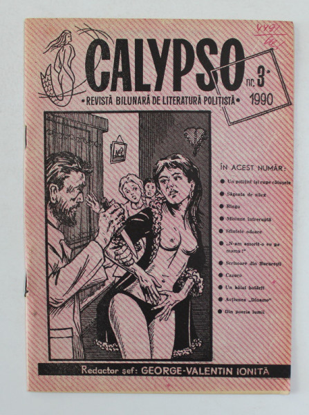 CALYPSO - REVISTA BILUNARA DE LITERATURA POLITISTA , NR. 3 , 1990