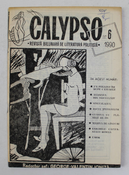 CALYPSO - REVISTA BILUNARA DE LITERATURA POLITISTA , NR. 6 , 1990