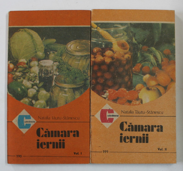 CAMARA IERNII de NATALIA TAUTU - STANESCU , VOLUMELE I - II , 1989 -1990