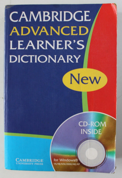 CAMBRIDGE ADVANCED LEARNER ' S DICTIONARY , 2003 , LIPSA  CD*