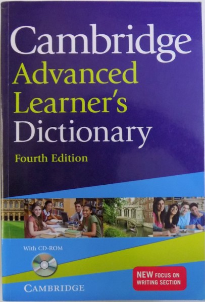 CAMBRIDGE ADVANCED LEARNER ' S DIDCTIONARY  - FOURTH EDITION  WITH CD - ROM , edited by COLIN McINTOSH, 2013