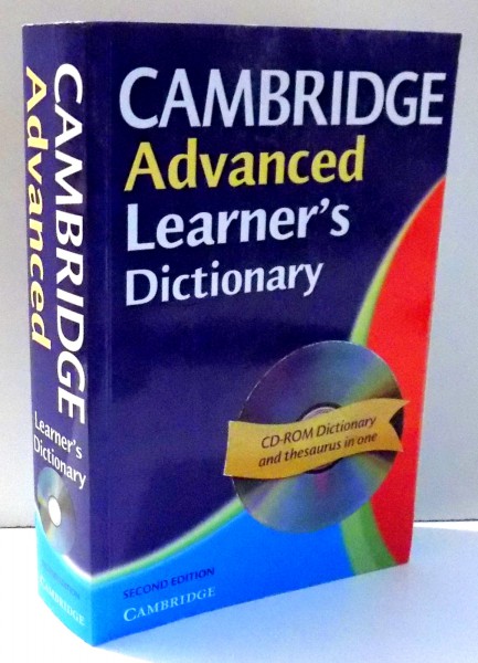 CAMBRIDGE ADVANCED LEARNE`S DICTIONARY, SECOND EDITION , 2007 CONTINE CD*