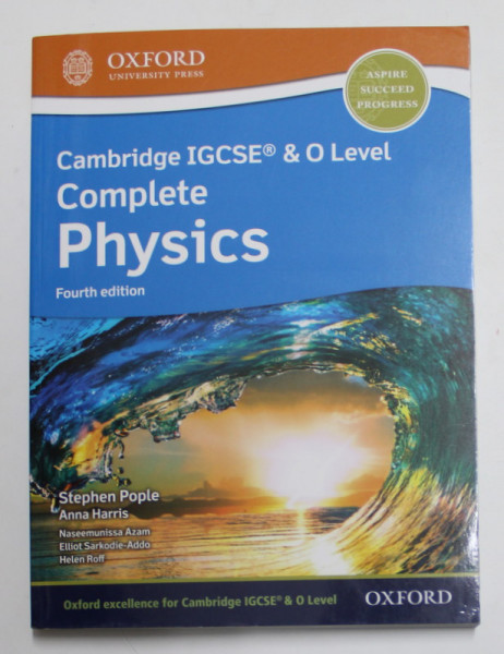 CAMBRIDGE IGCSE and O LEVEL - COMPLETE PHYSICS by STEPHEN POPLE and ANNA HARRIS , 2021
