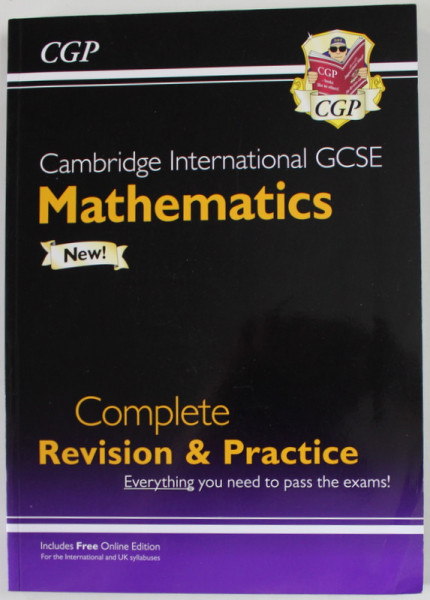 CAMBRIDGE INTERNATIONAL GCSE , MATHEMATICS , COMPLETE REVISION and PRACTICE , 2020
