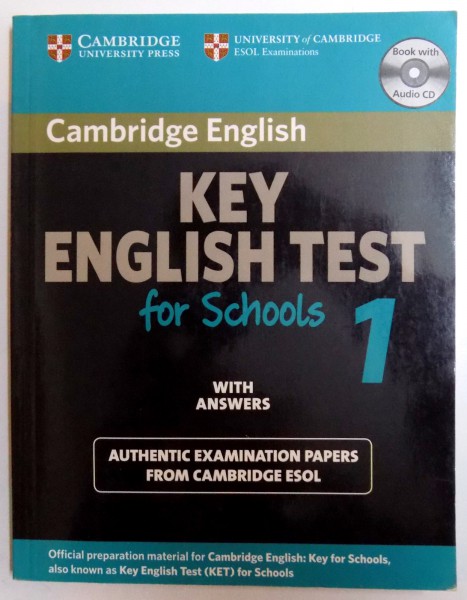 CAMBRIDGE - KEY ENGLISH TEST EXTRA WITH ANSWERS VOL. I - II , 2008 - 2013