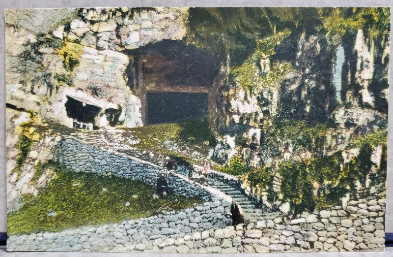 CAMPULUNG , RUCAR , GURA PESTEREI DAMBOVICIOARA , CARTE POSTALA , INTERBELICA