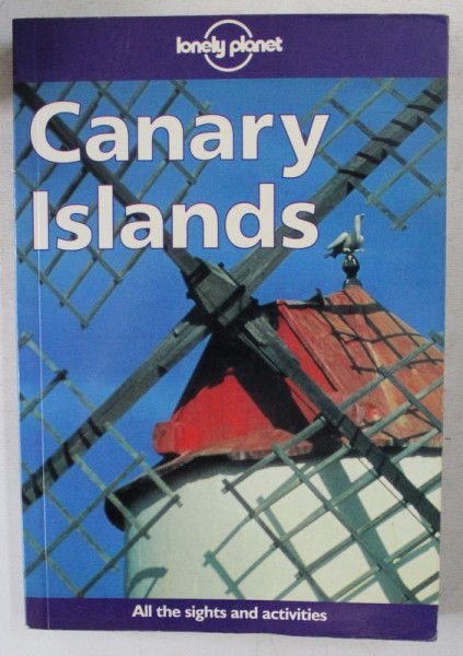 CANARY ISLANDS , LONELY PLANET GUIDE by DAMIEN SIMONIS , 1998