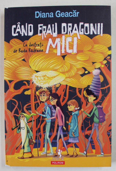 CAND ERAU DRAGONII MICI , ilustratii de RADU RAILEANU , de DIANA GEACAR , 2023