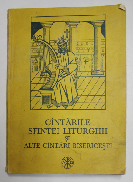 CANTARILE SFINTEI LITURGHII SI ALTE CANTARI BISERICESTI , 1992,  PREZINTA HALOURI DE APA *