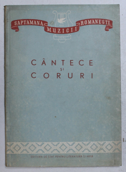 CANTECE SI CORURI , 1951