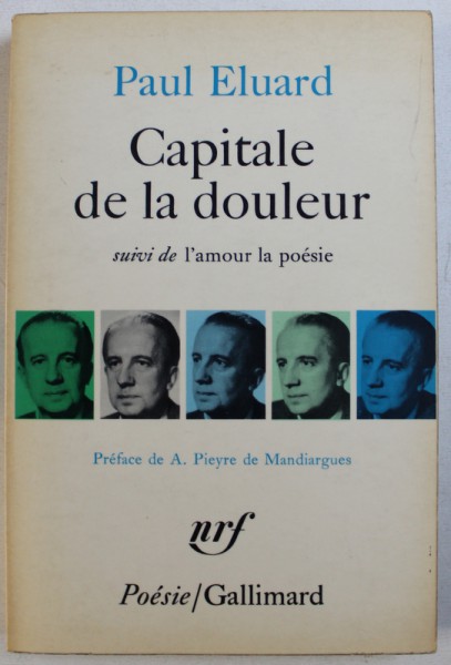CAPITALE DE LA DOULEUR - suivi de L' AMOUR LA POESIE par PAUL ELUARD , 1966
