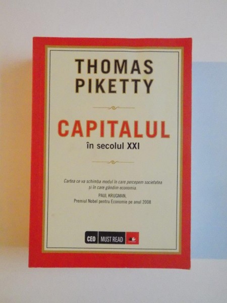 CAPITALUL IN SECOLUL XXI de THOMAS PIKETTY , 2015