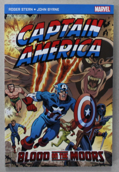 CAPTAIN AMERICA : BLOOD ON THE MOORS by ROGER STERN and JOHN BYRNE , MARVEL , 2011, BENZI DESENATE *