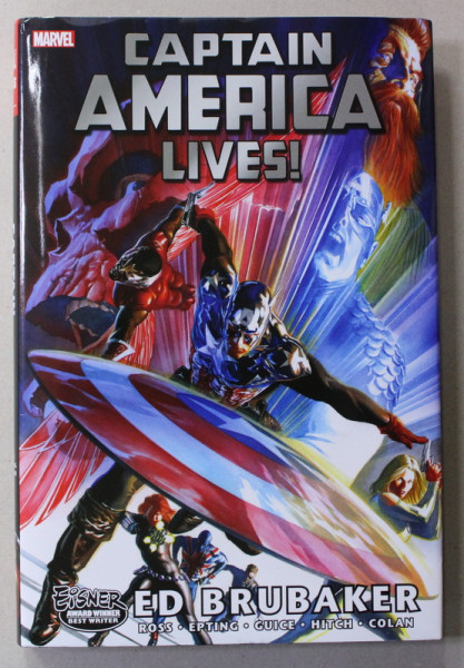 CAPTAIN AMERICA LIVES ! by BRUBAKER ... COLAN , 2021 *EDITIE MARVEL OMINIBUS , *BENZI DESENATE