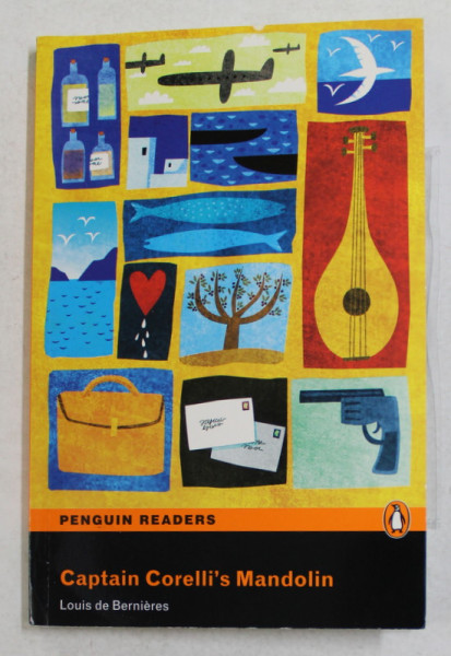 CAPTAIN CORELLI 'S MANDOLIN by LOUIS DE BERNIERES , retold by MARY TOMALIN , 2008 , CONTINE CD *