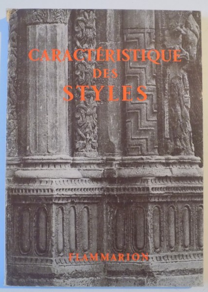 CARACTERISTIQUE DES STYLES  par ROBERT DUCHER