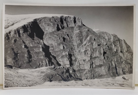 CARAIMANUL SI BRAUL SAU MARE , FOTO K. LEHMANN , BRASOV , FOTOGRAFIE TIP CARTE POSTALA , INTERBELICA