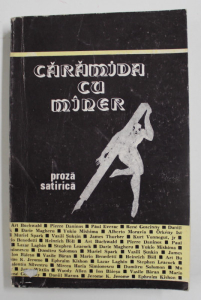 CARAMIDA CU MANER - PROZA SATIRICA , selectia si notele de VIORICA MIRCEA , 1986