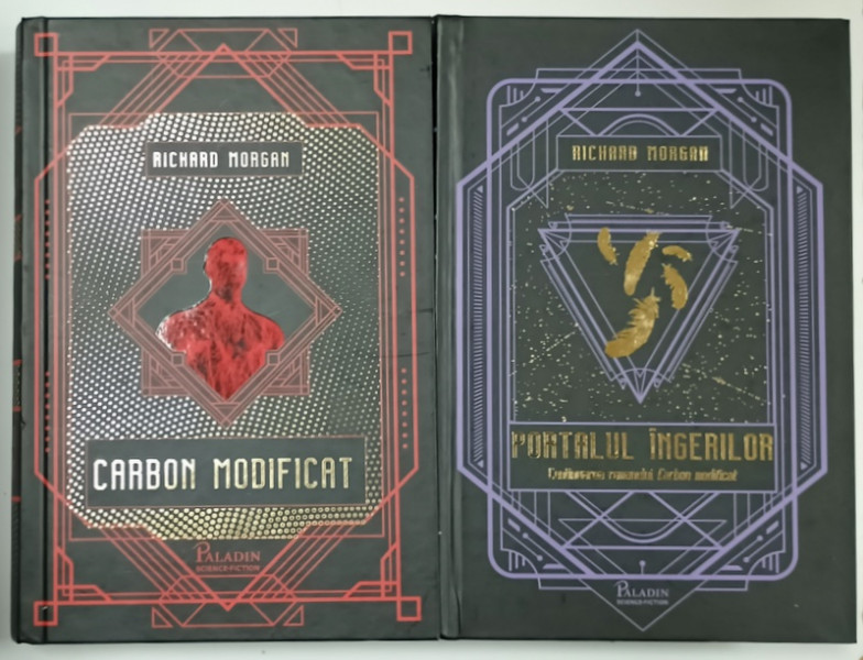 CARBON MODIFICAT / PORTALUL INGERILOR de RICHARD MORGAN , VOLUMELE I- II , 2018