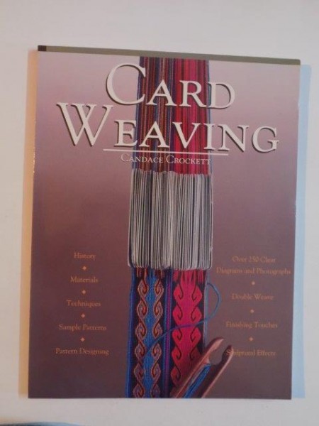 CARD WEAVING de CANDACE CROCKETT , 1991