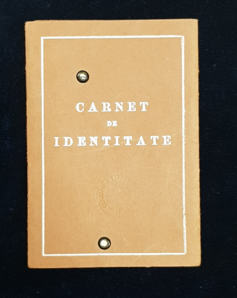 CARNET DE IDENTITATE SI CARTE DE ALEGATOR 'VOICULET N. POMPILIU', 1935