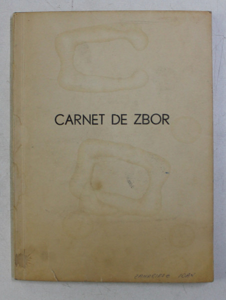 CARNET DE ZBOR , 1979